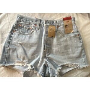 Women's Levi's 501 Button Fly Jean Shorts Size 28 - With Tags